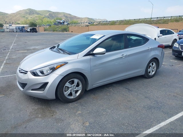 Hyundai ELANTRA SE 2014 KMHDH4AE8EU176608 Image 2