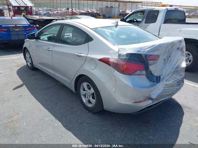 Hyundai ELANTRA SE 2014 KMHDH4AE8EU176608 Image 3