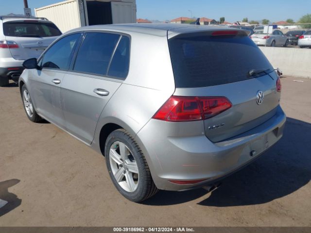 3VW217AU2HM023138 Volkswagen Golf Tsi S 4-door/tsi Se 4-door/tsi Sel 4-door/tsi Wolfsburg Edition 4-door