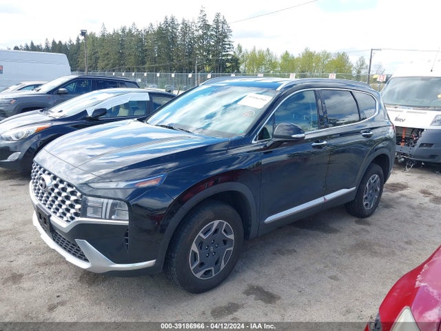 Hyundai Santa Fe Hybrid Blue 2023 5NMS2DA10PH016002 Image 2