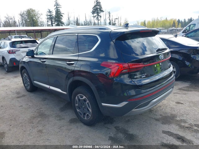 Hyundai Santa Fe Hybrid Blue 2023 5NMS2DA10PH016002 Image 3