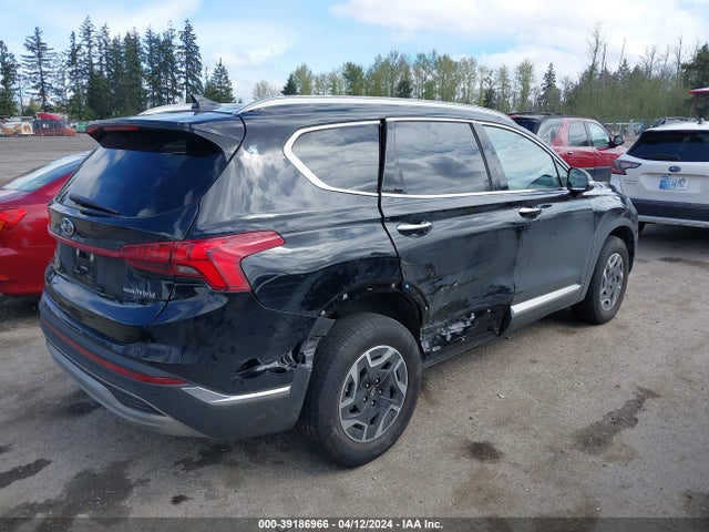 Hyundai Santa Fe Hybrid Blue 2023 5NMS2DA10PH016002 Image 4