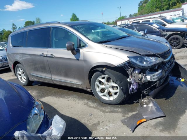 Auction sale of the 2017 Chrysler Pacifica Touring-l Plus, vin: 2C4RC1EG3HR850667, lot number: 39187050