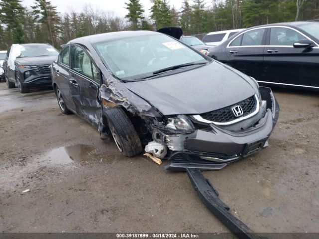 Aukcja sprzedaży 2015 Honda Civic Se, vin: 19XFB2F71FE274232, numer aukcji: 39187699