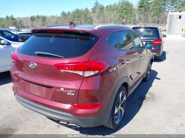 KM8J3CA28GU167976 Hyundai Tucson Limited