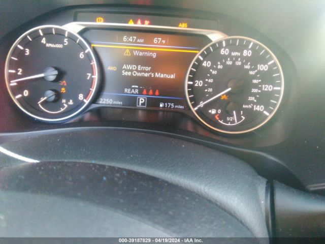 1N4BL4DW3RN356907 Nissan Altima Sv Intelligent Awd