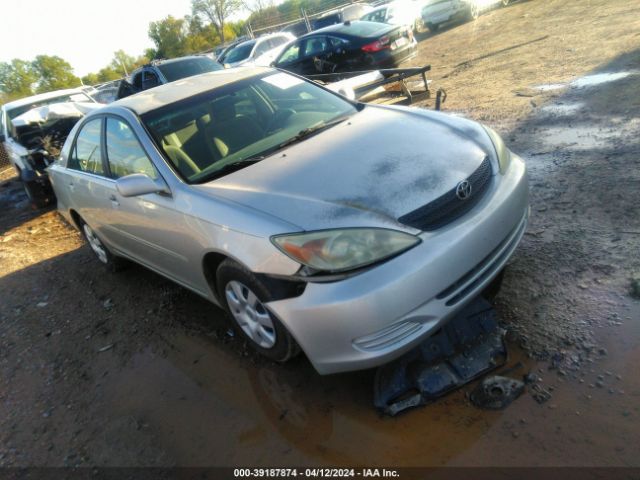 Auction sale of the 2002 Toyota Camry Le, vin: 4T1BE32K72U009344, lot number: 39187874