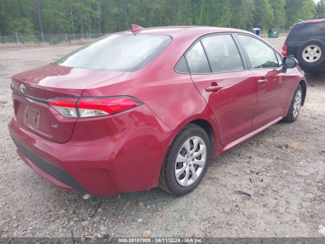JTDEPMAE1NJ207419 Toyota COROLLA LE