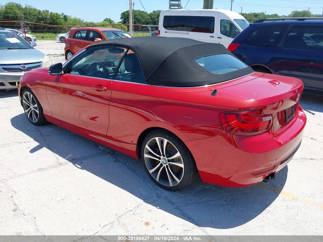 BMW 228i Xdrive 2015 WBA1K7C57FV472722 Image 3