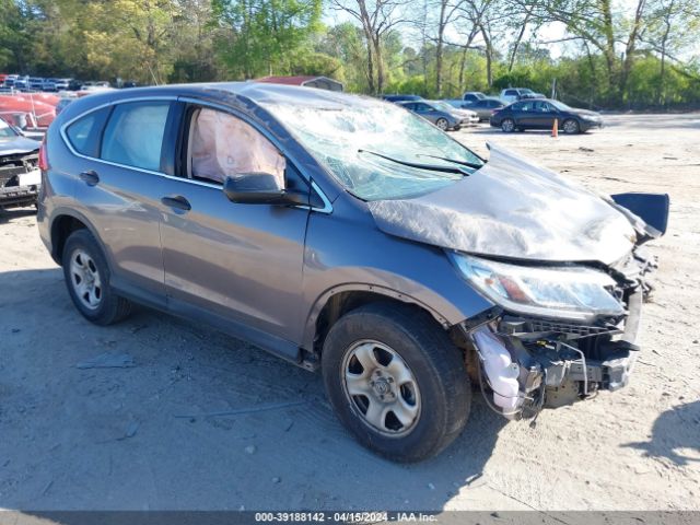 39188142 :رقم المزاد ، 3CZRM3H35FG709713 vin ، 2015 Honda Cr-v Lx مزاد بيع