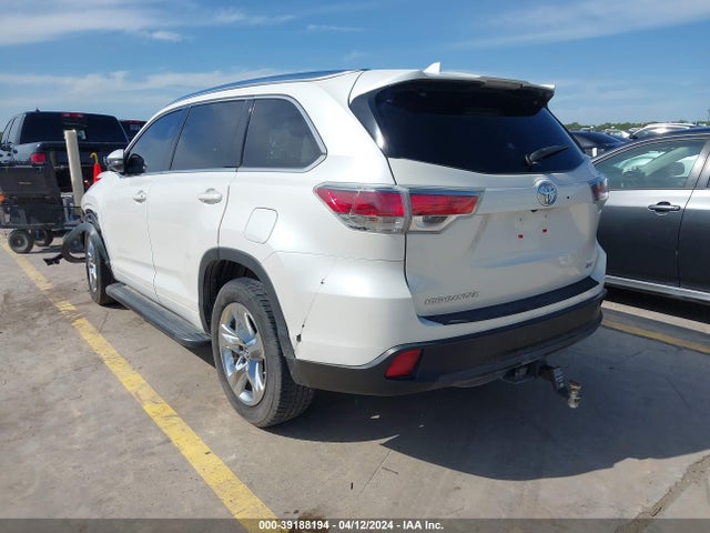 Toyota Highlander Xle V6 2014 5TDKKRFH2ES031274 Image 3