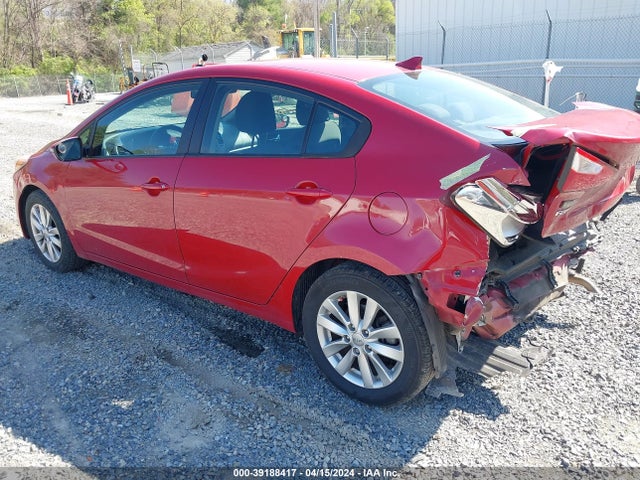 KIA FORTE LX 2014 KNAFX4A62E5193341 Image 3