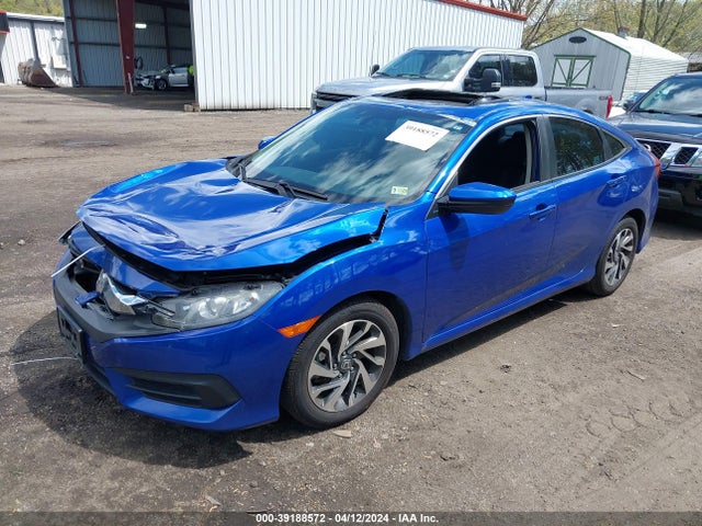 Honda CIVIC EX 2018 2HGFC2F70JH552730 Image 2