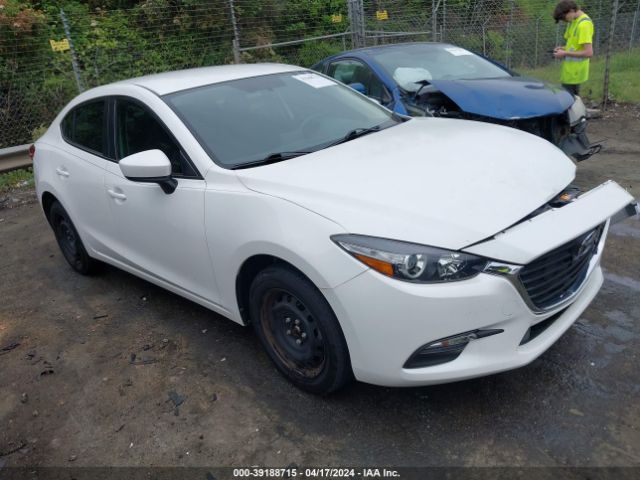 39188715 :رقم المزاد ، 3MZBN1U77HM126191 vin ، 2017 Mazda Mazda3 Sport مزاد بيع