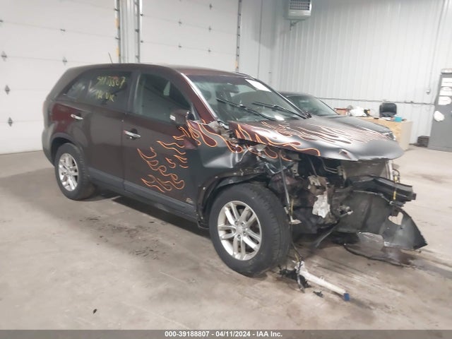 KIA SORENTO LX 2014 5XYKTDA60EG426587 Image 1