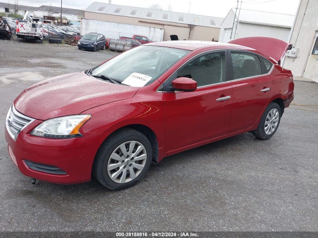 Nissan SENTRA S 2014 3N1AB7AP2EL682377 Image 2