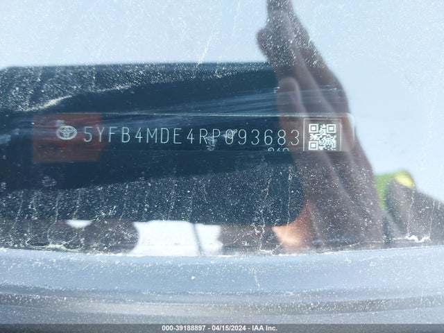 Toyota COROLLA LE 2024 5YFB4MDE4RP093683 Image 9
