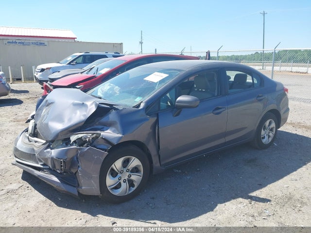 Honda Civic Lx 2015 2HGFB2F50FH536438 Image 2