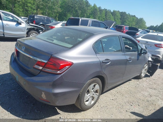 Honda Civic Lx 2015 2HGFB2F50FH536438 Image 4