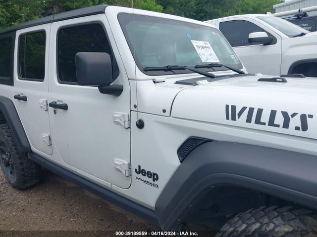 1C4HJXDN7MW832338 Jeep Wrangler Unlimited Willys 4x4