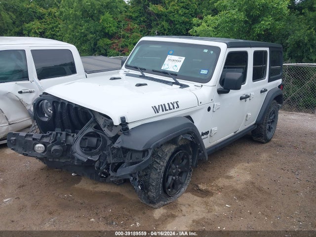 1C4HJXDN7MW832338 Jeep Wrangler Unlimited Willys 4x4