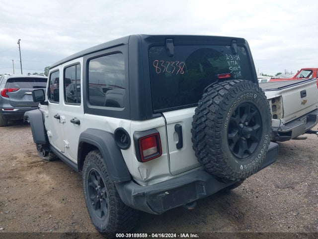 1C4HJXDN7MW832338 Jeep Wrangler Unlimited Willys 4x4