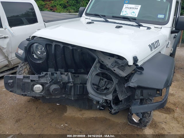 1C4HJXDN7MW832338 Jeep Wrangler Unlimited Willys 4x4