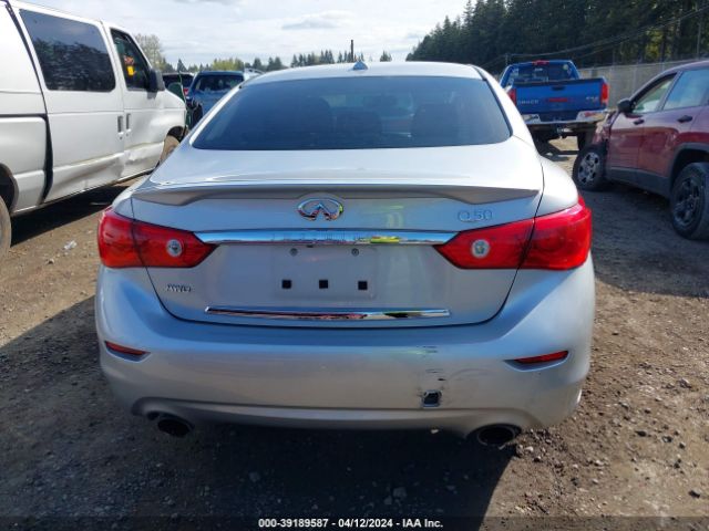 JN1BV7AR6FM394334 Infiniti Q50 Premium