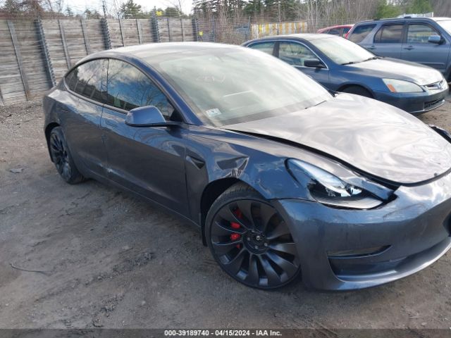5YJ3E1ECXMF061872 Tesla Model 3 Performance Dual Motor All-wheel Drive