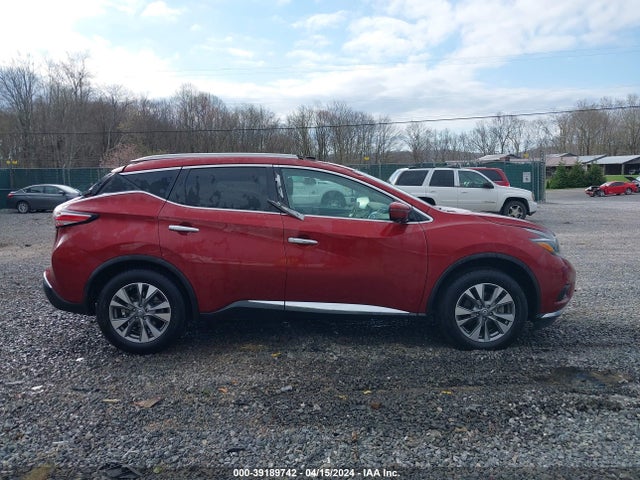 Nissan MURANO SL 2018 5N1AZ2MH5JN192229 Image 13