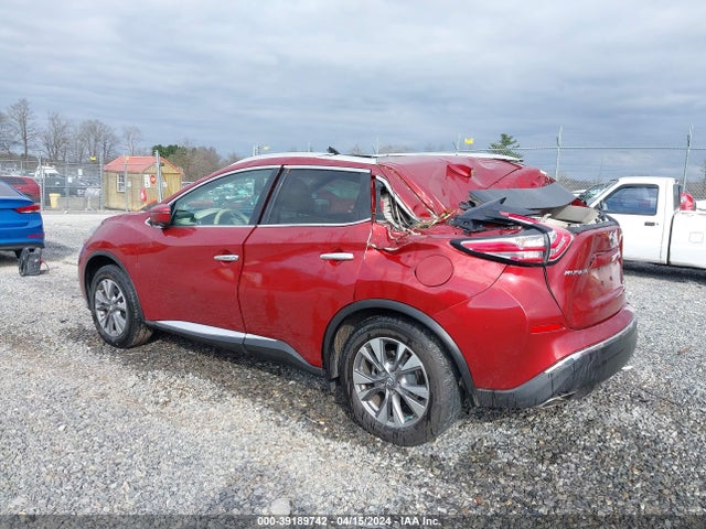 Nissan MURANO SL 2018 5N1AZ2MH5JN192229 Image 3