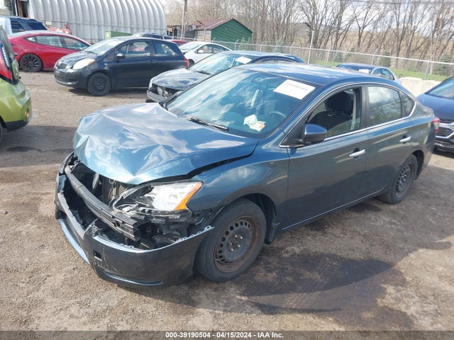Nissan SENTRA S 2014 3N1AB7AP6EY338893 Image 2