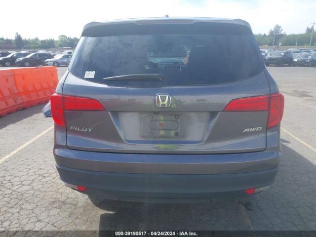 5FNYF6H31HB078528 Honda Pilot Ex