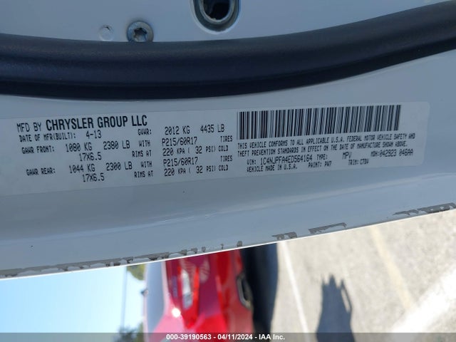 1C4NJPFA4ED564164 Jeep Patriot Latitude
