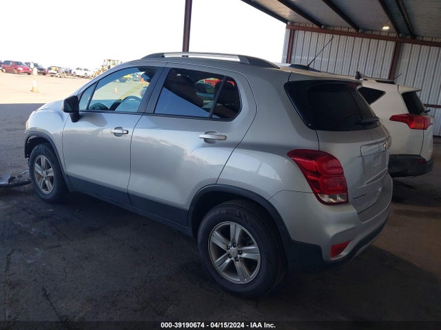 Chevrolet Trax Awd Lt 2021 KL7CJPSB3MB326402 Image 3