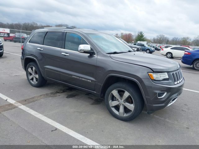 Продаж на аукціоні авто 2014 Jeep Grand Cherokee Overland, vin: 1C4RJFCM6EC517282, номер лоту: 39190749