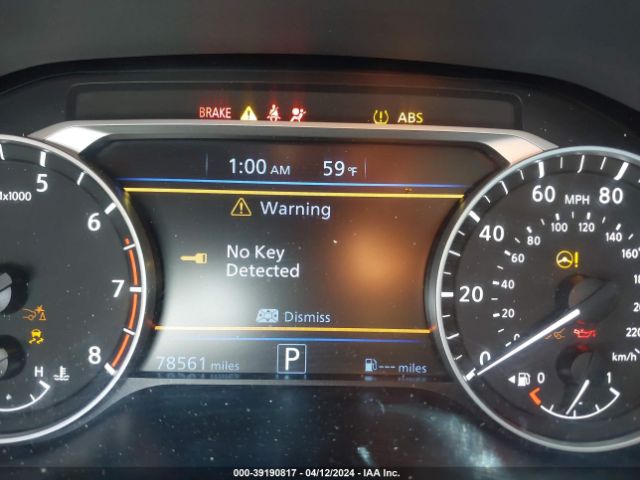 1N4BL4DV9NN307373 Nissan Altima Sv Fwd
