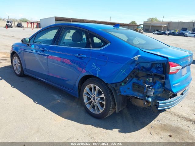 3FA6P0LUXKR135919 Ford Fusion Hybrid Se