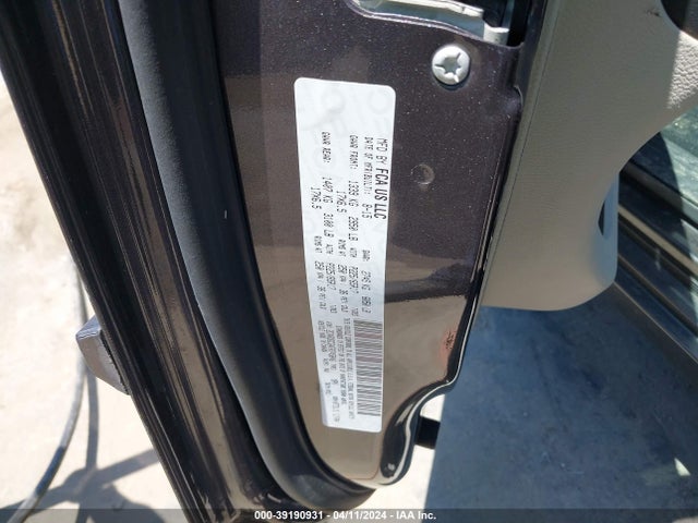 Dodge Grand Caravan Sxt 2015 2C4RDGCG4FR745846 Image 9