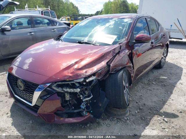 3N1AB8CV1LY313348 Nissan Sentra Sv Xtronic Cvt