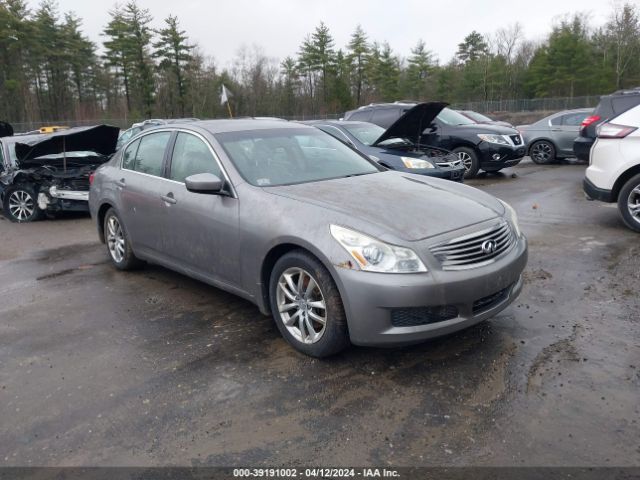 2009 Infiniti G37x მანქანა იყიდება აუქციონზე, vin: JNKCV61F49M051008, აუქციონის ნომერი: 39191002