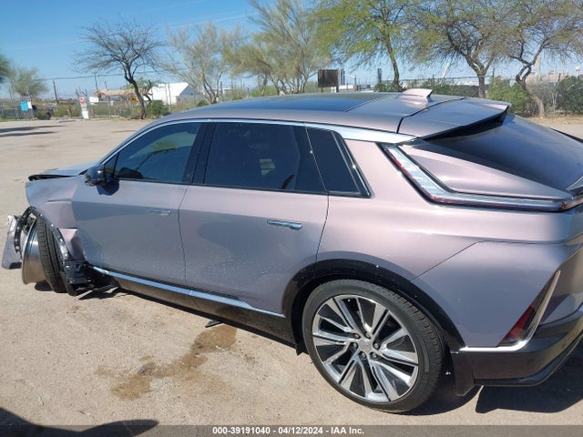39191040 :رقم المزاد ، 1GYKPSRK5RZ120688 vin ، 2024 Cadillac Lyriq Luxury W/1se مزاد بيع