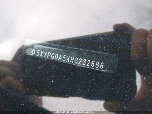 5XYPGDA5XHG232686 KIA Sorento 3.3l Lx