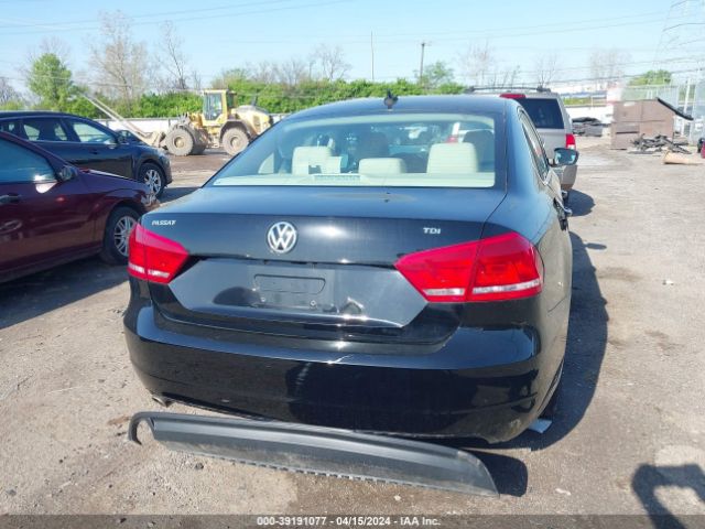 1VWBV7A37FC089162 Volkswagen Passat 2.0l Tdi Se
