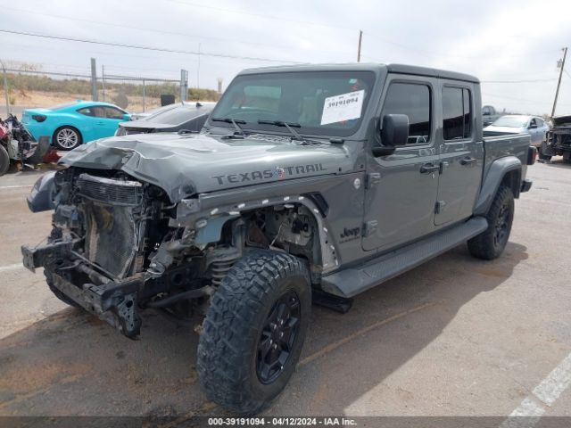 1C6HJTAG7NL149340 Jeep Gladiator Texas Trail 4x4