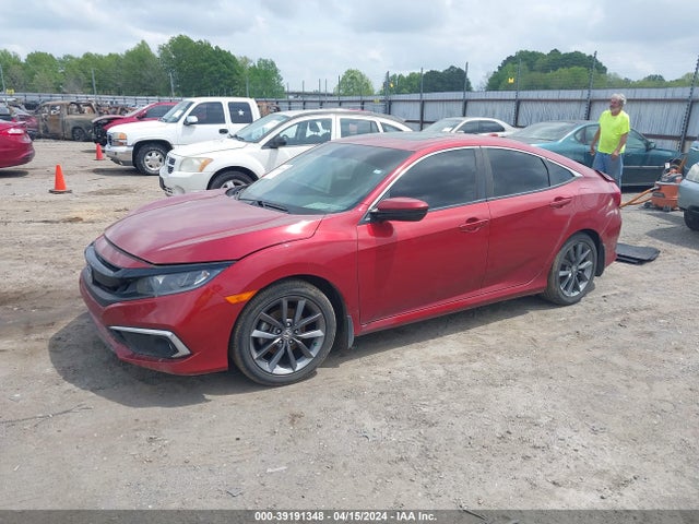 Honda CIVIC EX 2021 2HGFC1F31MH700363 Image 2
