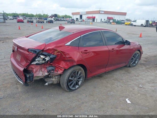 Honda CIVIC EX 2021 2HGFC1F31MH700363 Image 4