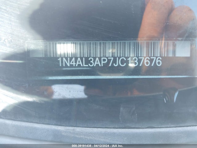 Nissan Altima 2.5 Sr 2018 1N4AL3AP7JC137676 Image 9