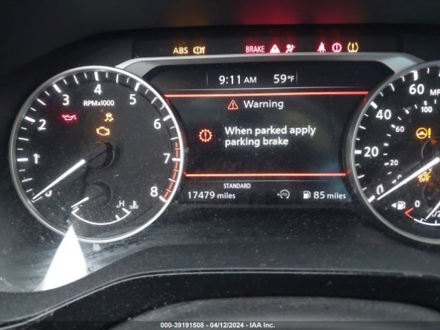 5N1DR3BA0NC261127 Nissan Pathfinder Sv 2wd