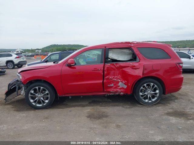 1C4RDHDG3KC650279 Dodge Durango Gt Plus Rwd